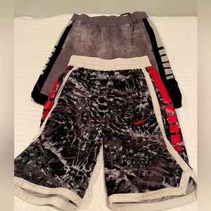 Nike Elite youth large shorts - 2 pairs used condition -priced accordingly